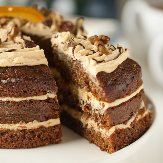 Carrot, Walnut & Orange Cake- 6 Inch