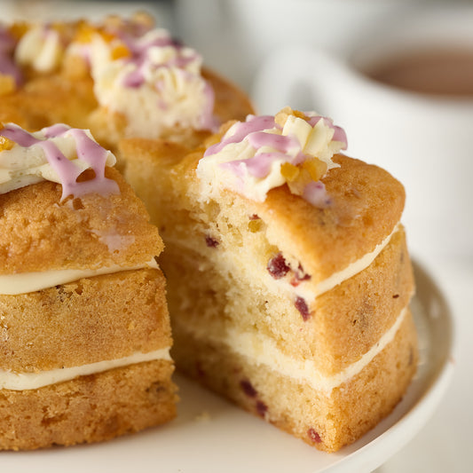 Wild Blueberry & Sicilian Lemon Cake- 6 Inch