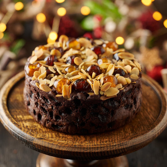 brandy fruit and nut cake- 6 inch