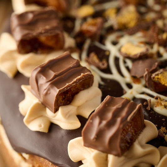 gluten free (ngci) crunchie cake close up