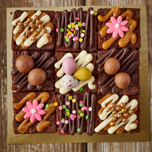 spring chocolate truffle cake