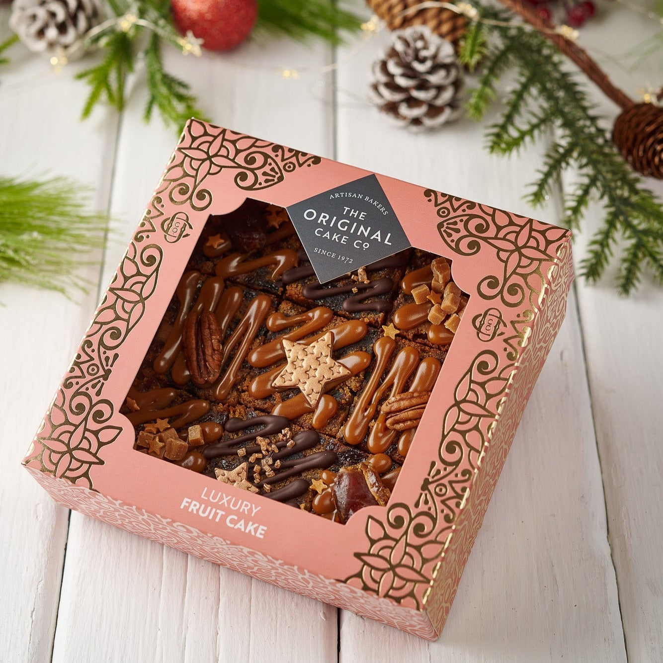 Spiced Rum & Caramel Fruit Cake- Christmas Gifting Selection X4