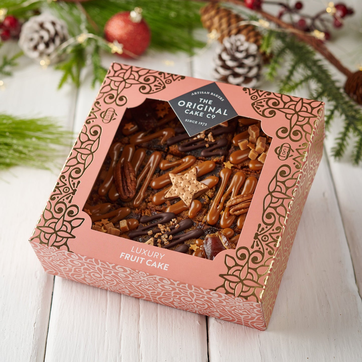 Spiced Rum & Caramel Fruit Cake- Christmas Gifting Selection X4