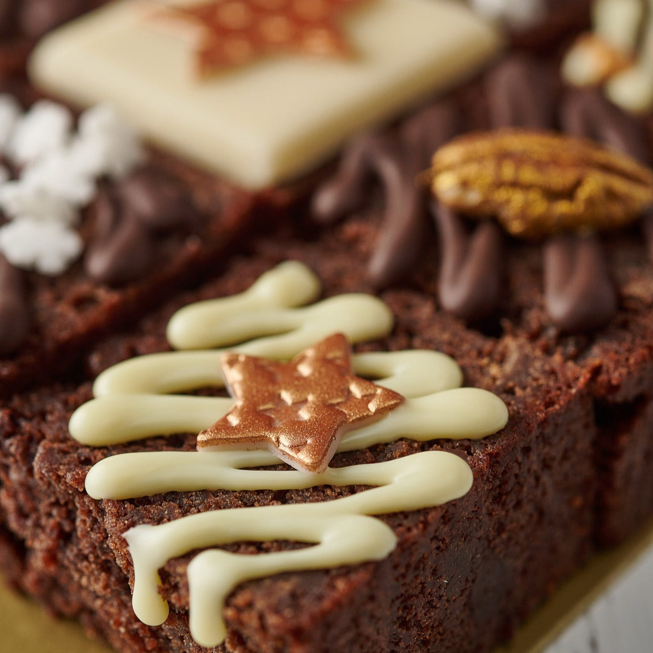 Festive Chocolate Truffle Cake- 9 Piece Gifting Selection