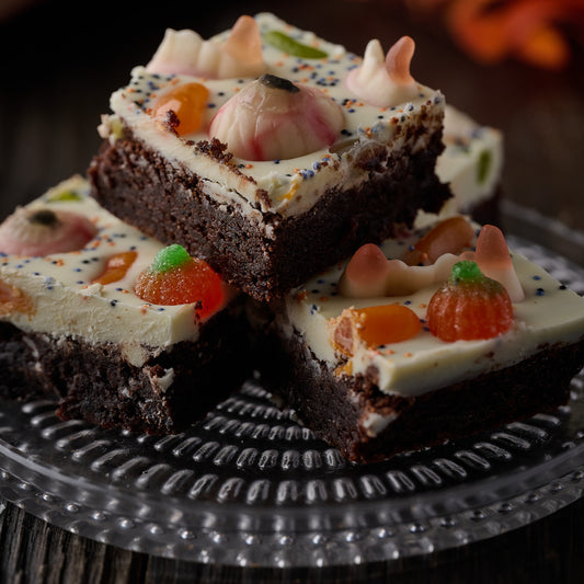 Monster Mash Halloween Chocolate Brownie