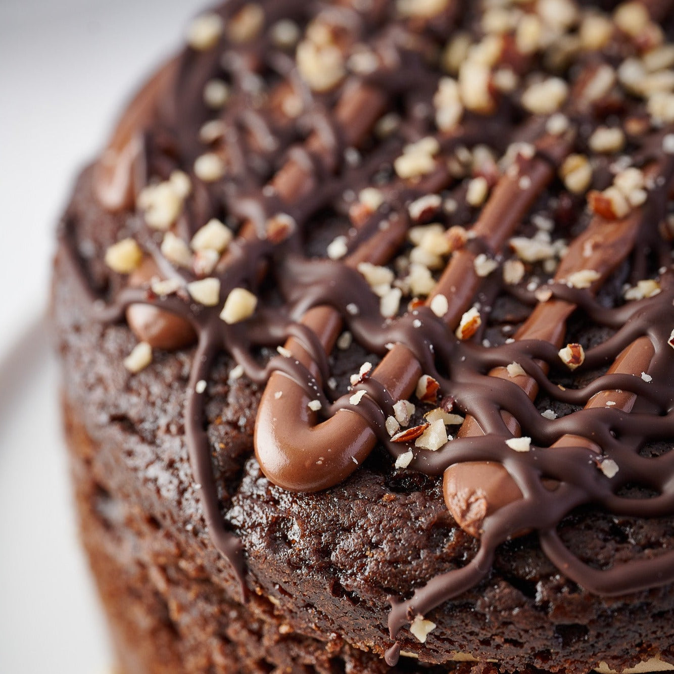 Belgian Chocolate and Hazelnut Gateaux- 6 inch