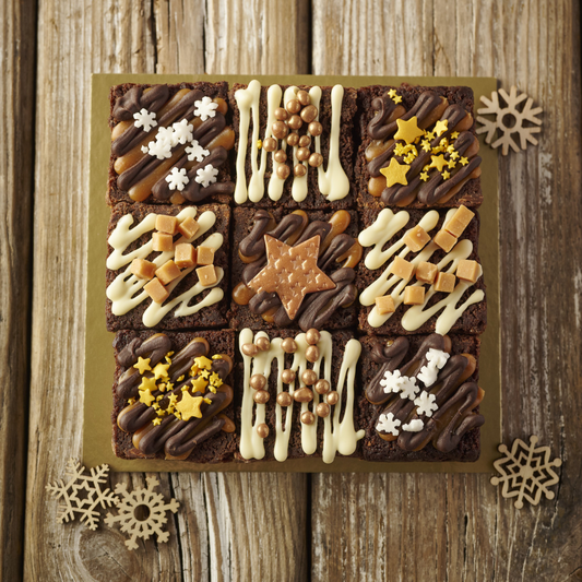 Festive Chocolate Truffle Cake- 9 Piece Gifting Selection