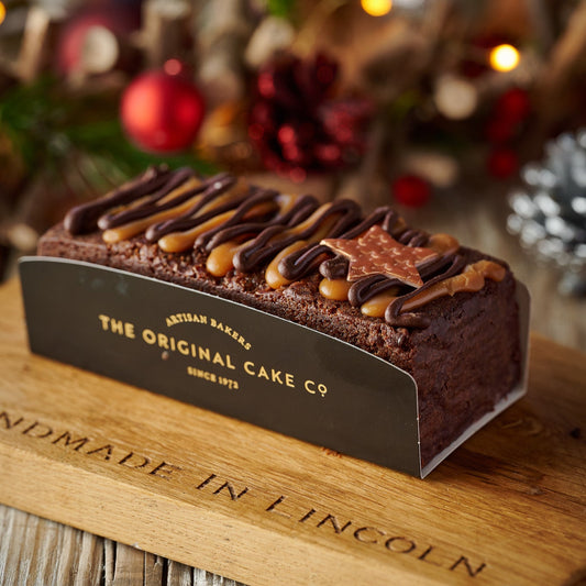 Festive Chocolate & Caramel Truffle Cakes x8