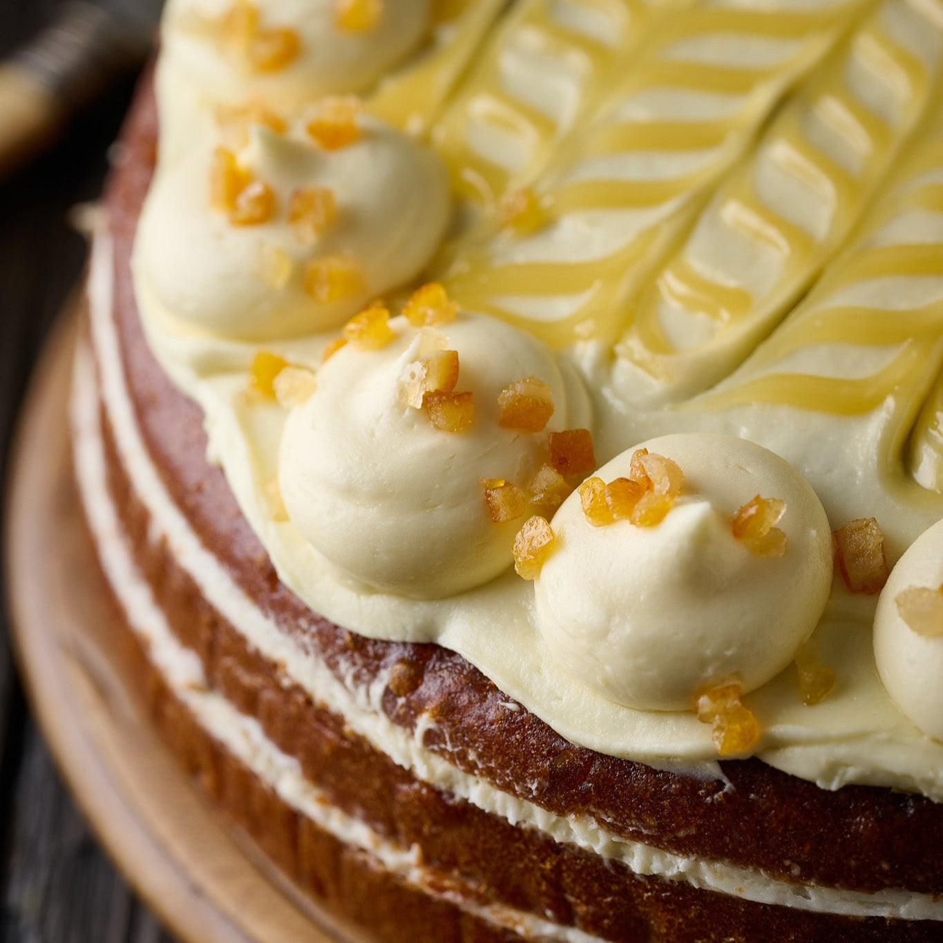 Carrot & Orange Cake- NGCI (14 Portions)
