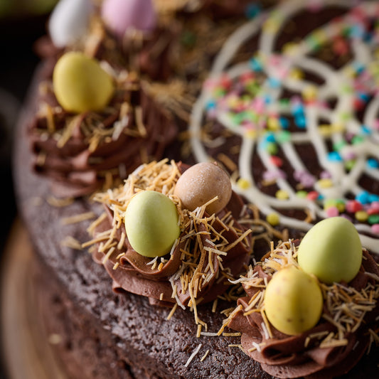 Mini Egg Chocolate Cake (14 Portions)