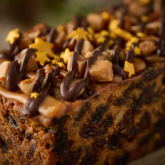 Spiced Rum, Date & Caramel Cake