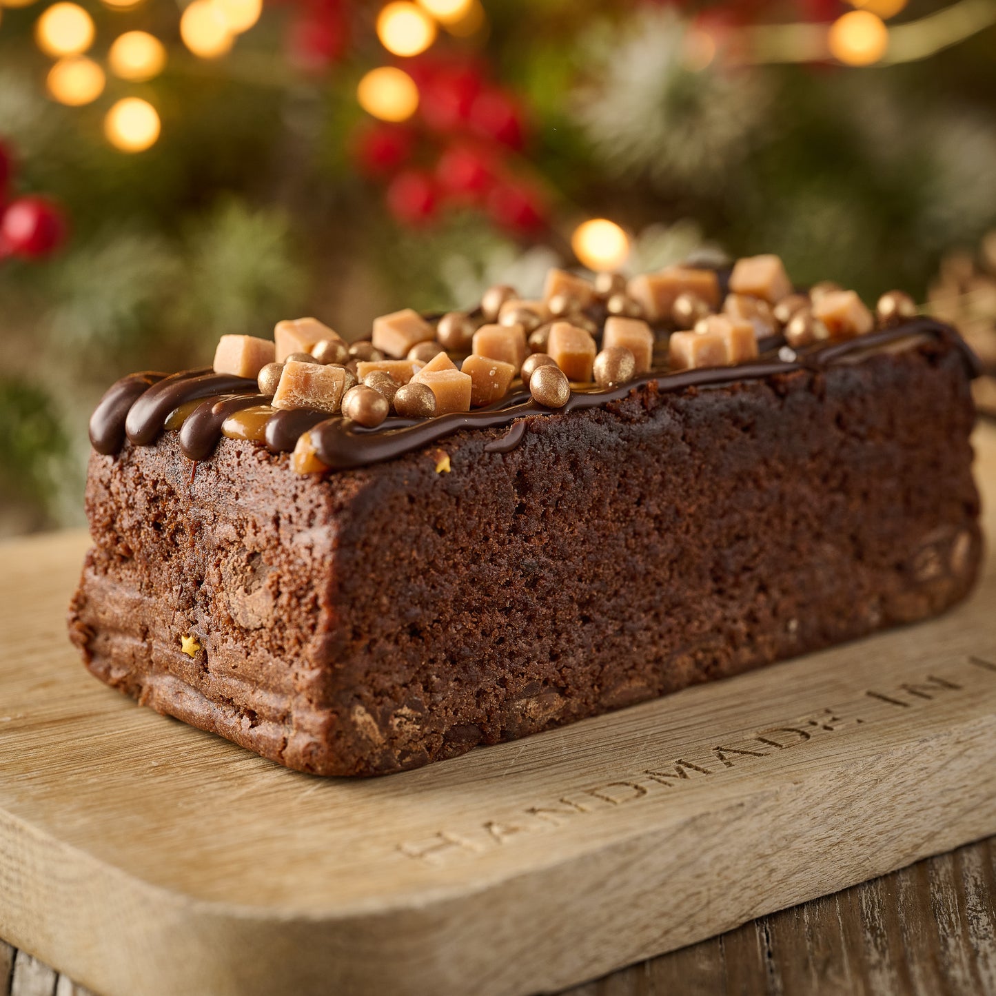 Trio of Festive Chocolate Truffle Cakes