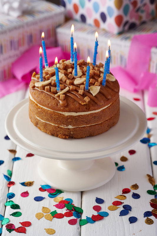 Glitter Candles- Blue