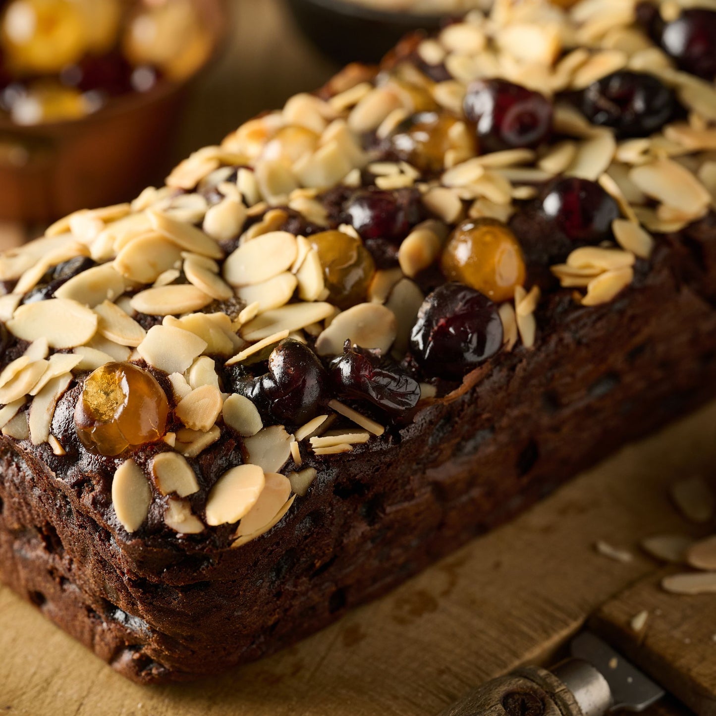 Brandy Fruit & Nut Loaf Cake