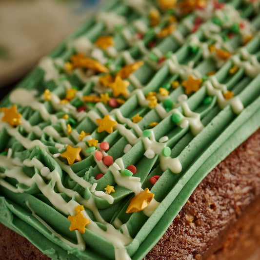 Festive Gingerbread Loaf Cake