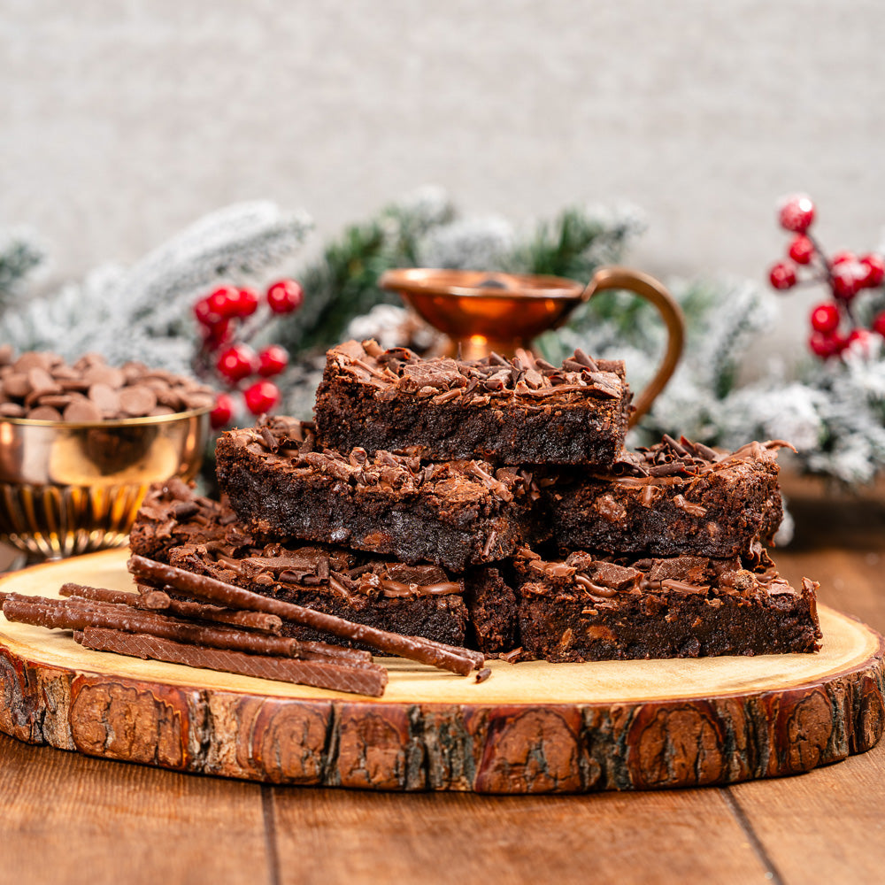 Chocolate Orange Brownie- Sharing Tray (NGCI)