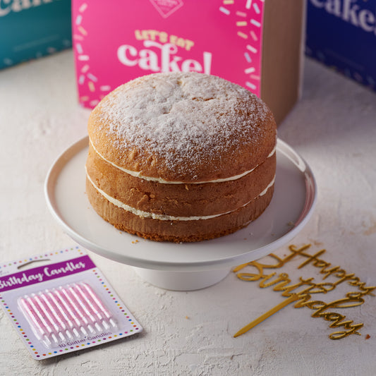 Birthday Cake- Victoria Sponge Cake