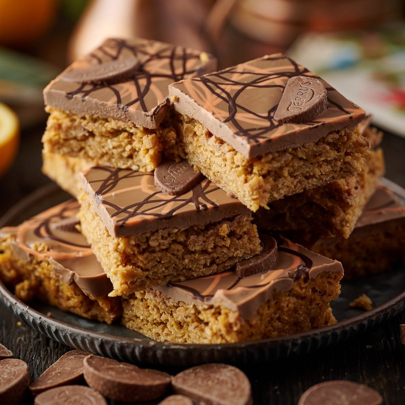 Chocolate Orange Flapjack- Sharing Tray