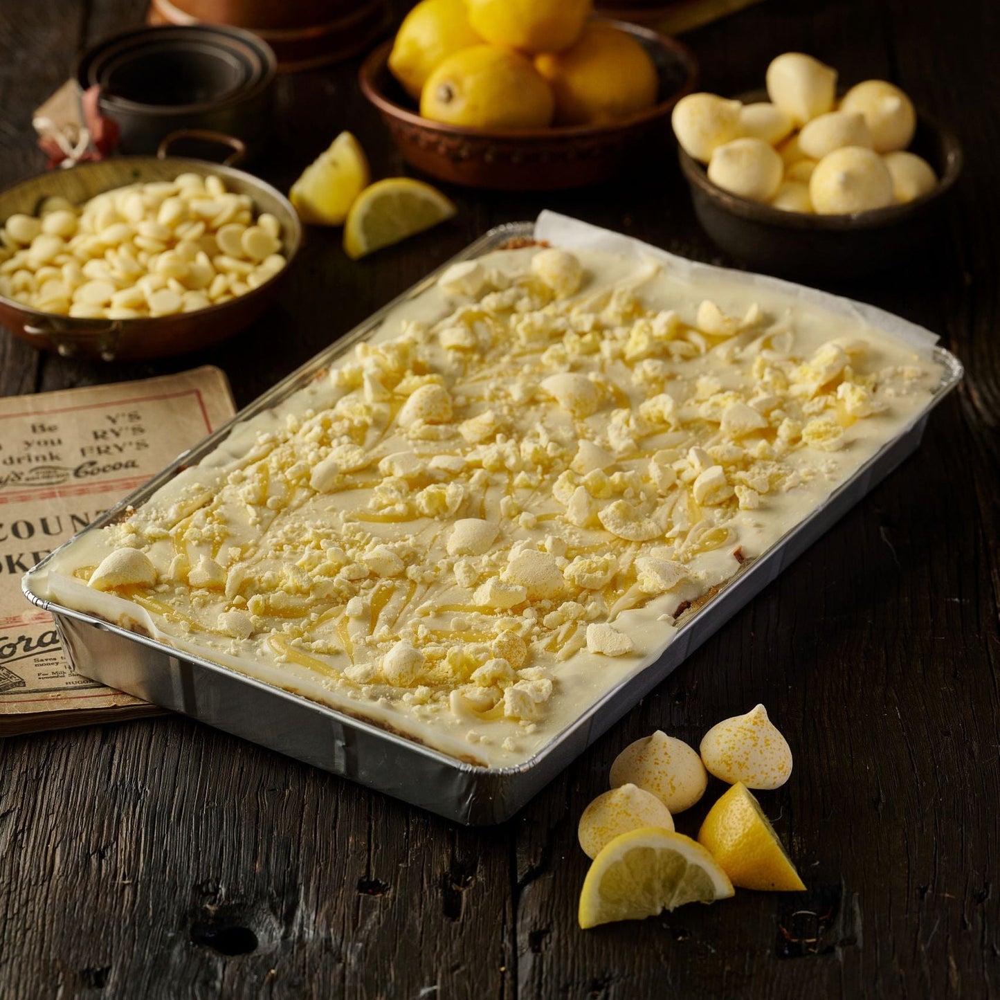 Lemon Meringue Flapjack