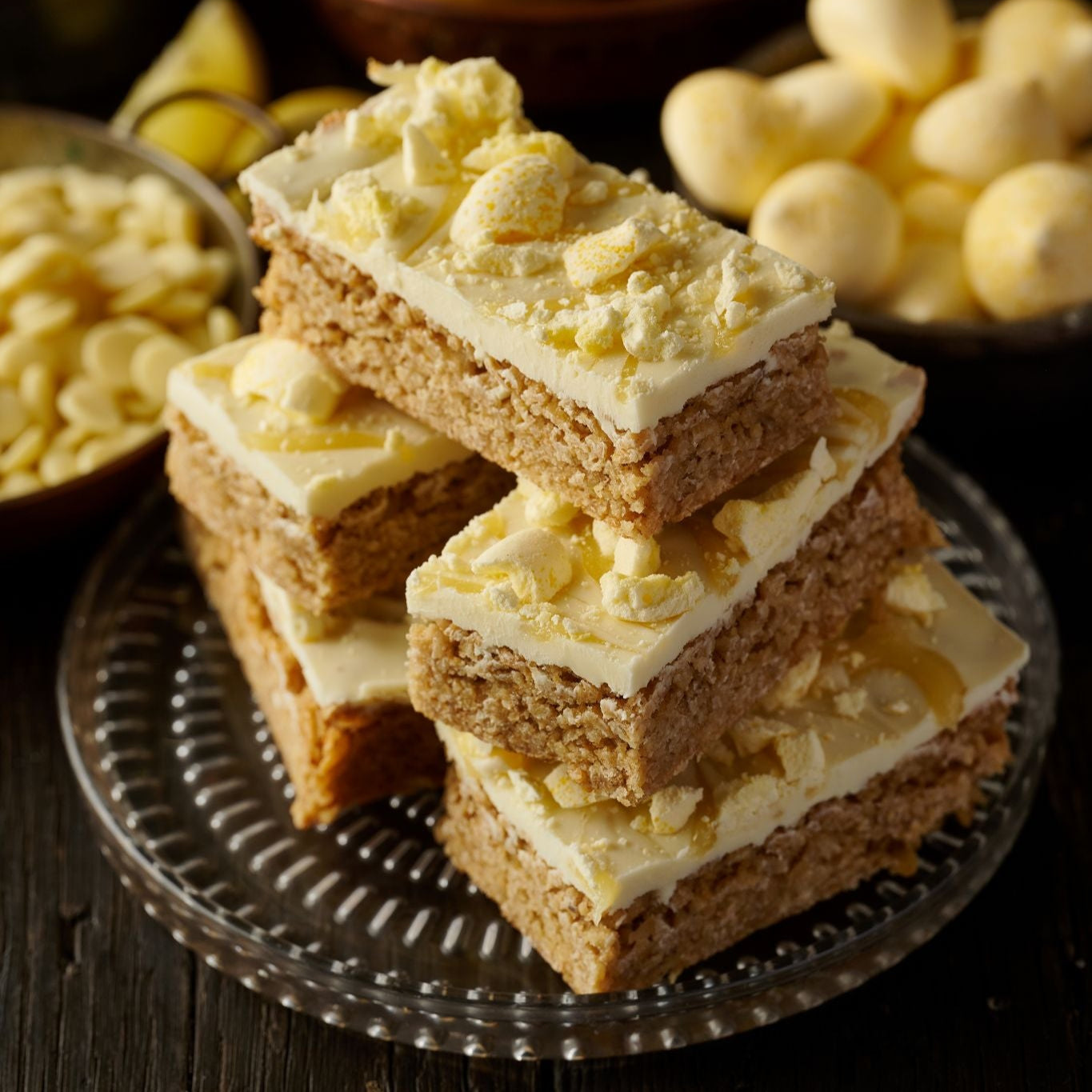 Lemon Meringue Flapjack