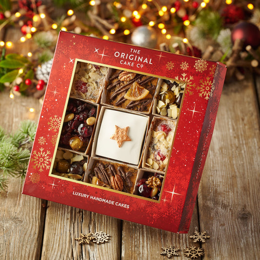 Deluxe Festive Fruit Cake Selection- Gift Box