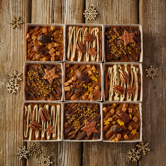 Deluxe Spiced Rum, Caramel & Date fruit Cake-Christmas Gift Box