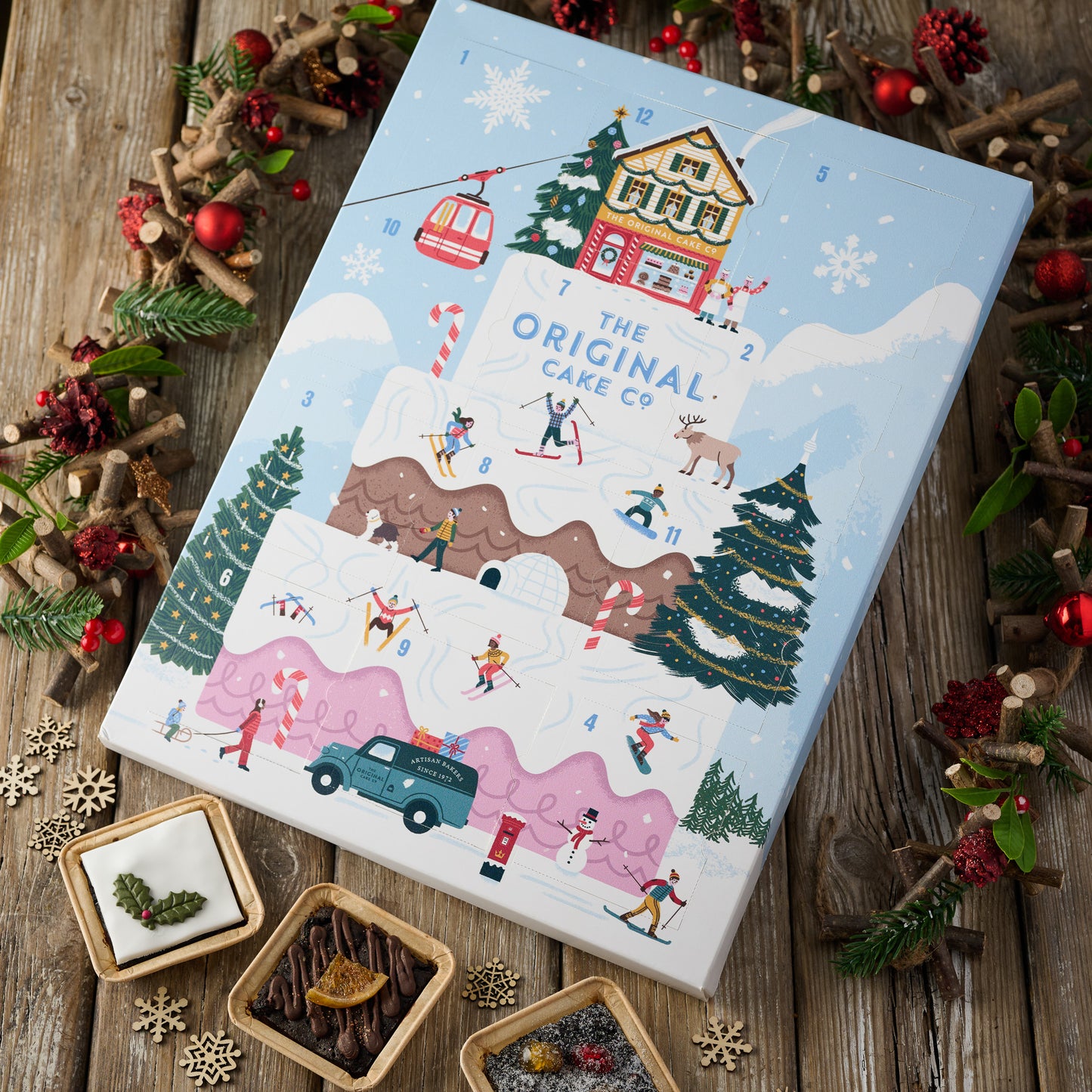 Cake Advent Calendar- 12 Days of Christmas