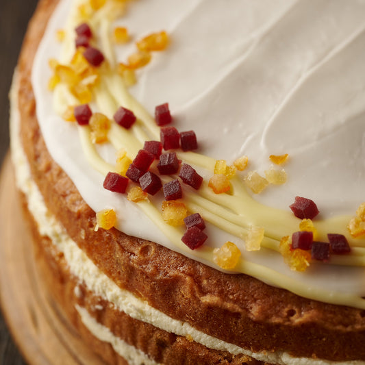 Lemon & Blueberry Cake- Vegan (14 Portions)