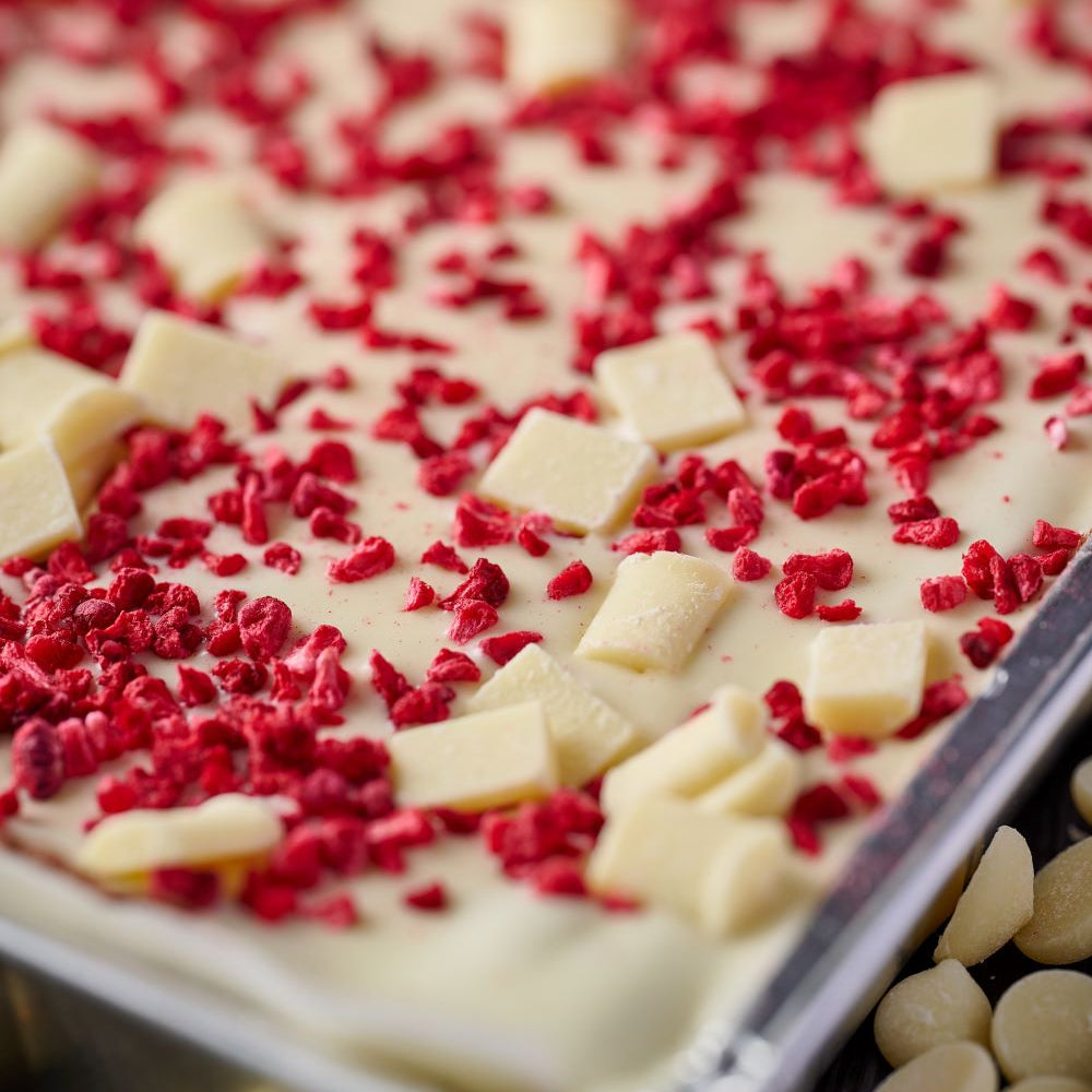 Raspberry & White Chocolate Brownie- Sharing Tray