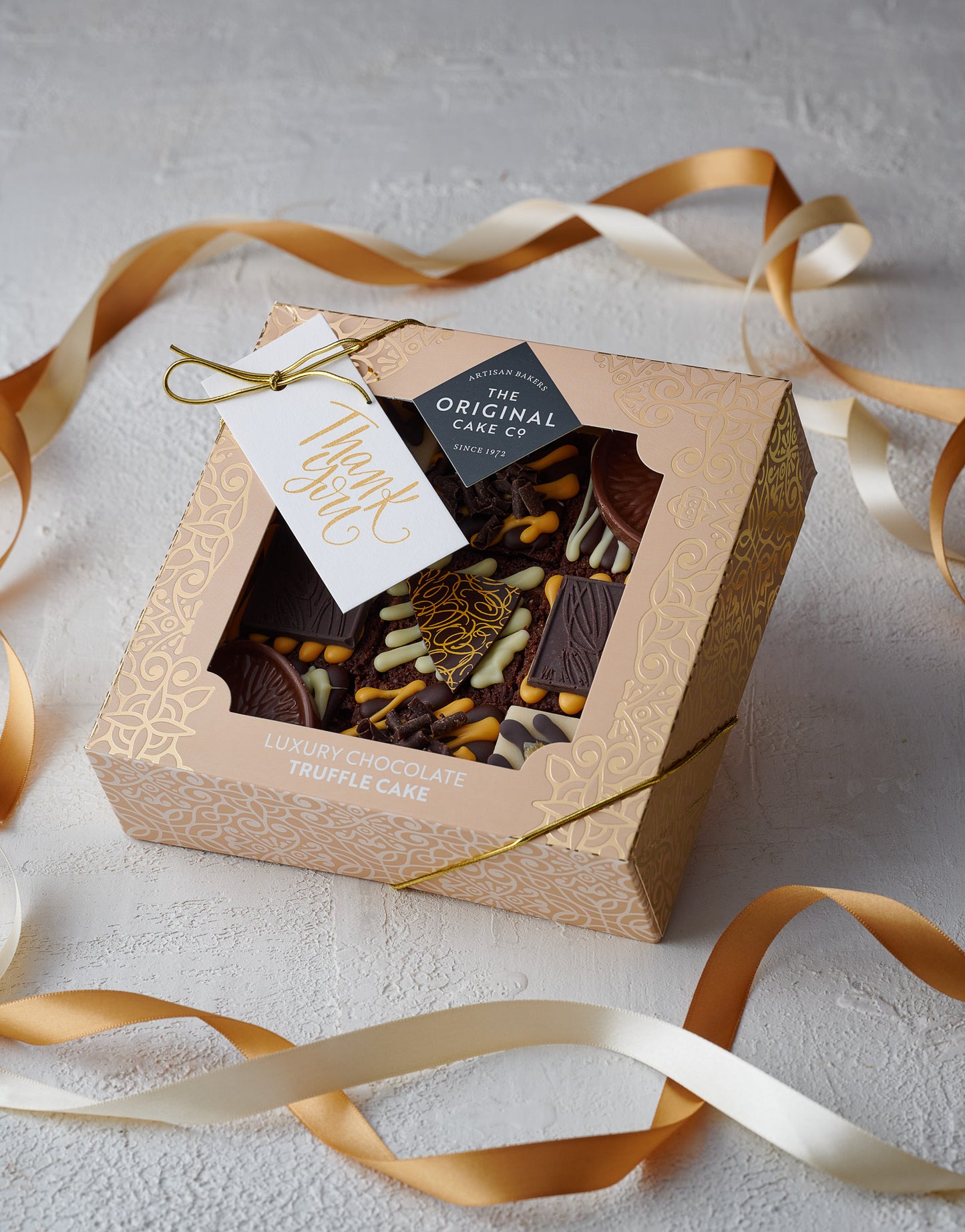 Chocolate Orange Truffle Cake Gift Box