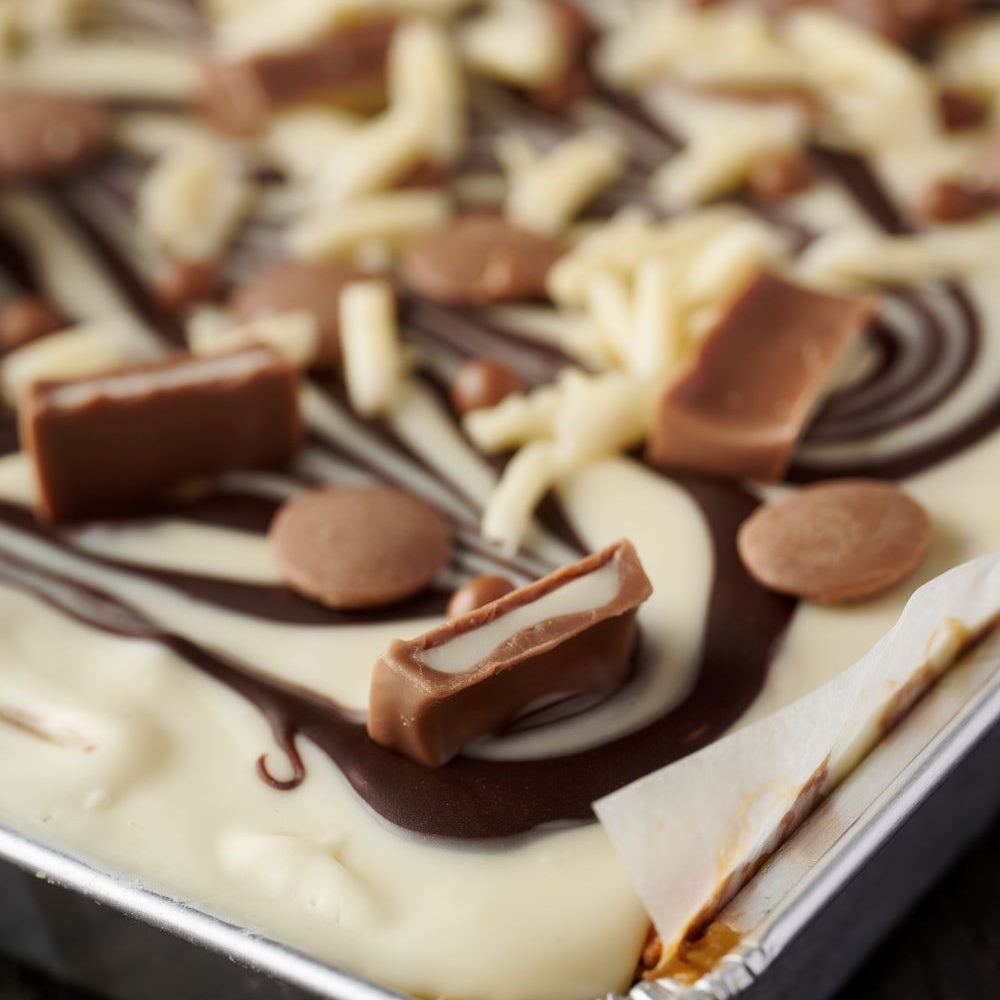 Kinder Loaded Flapjack- Sharing Tray