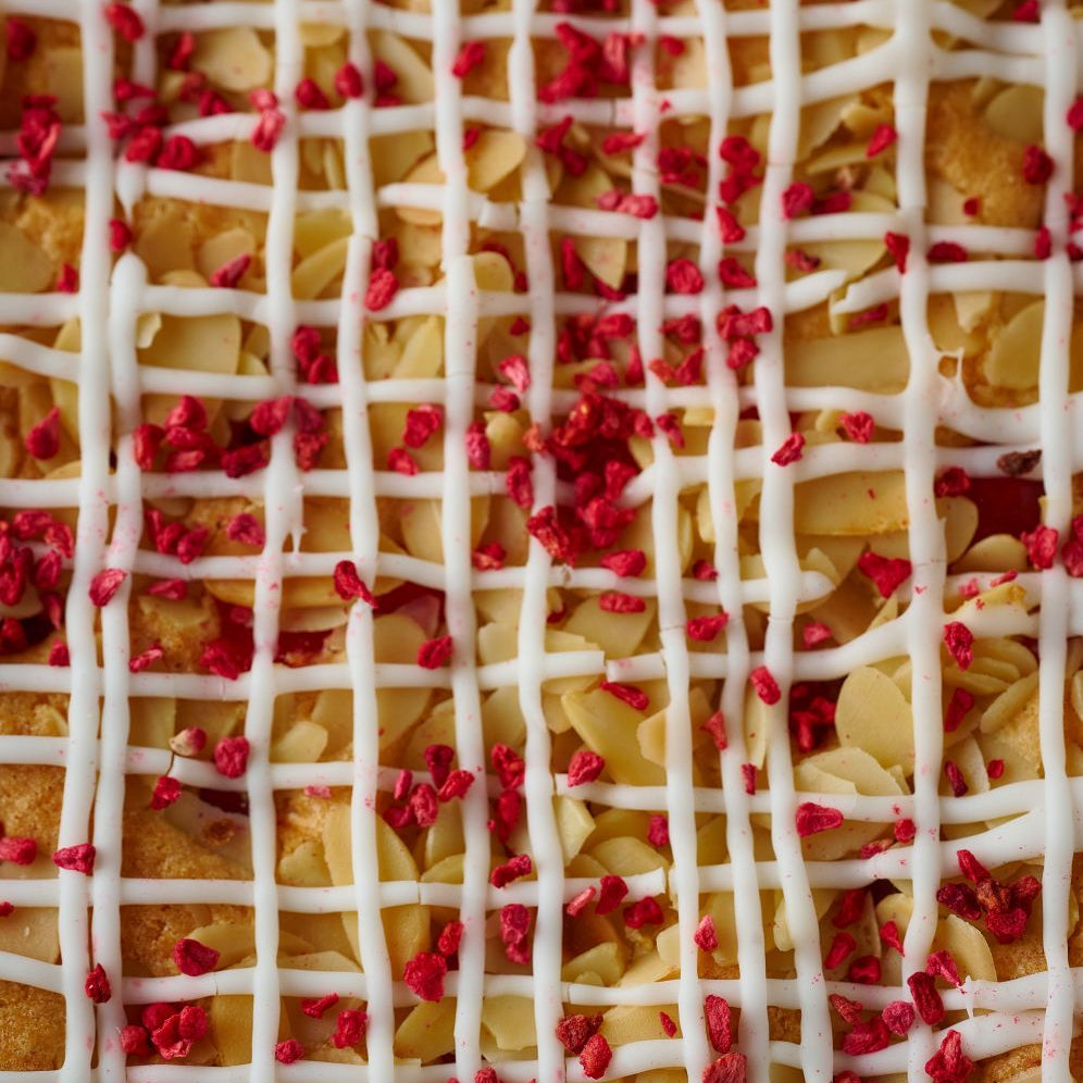 cherry and almond tart