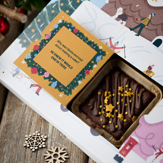 chocolate cake advent calendar
