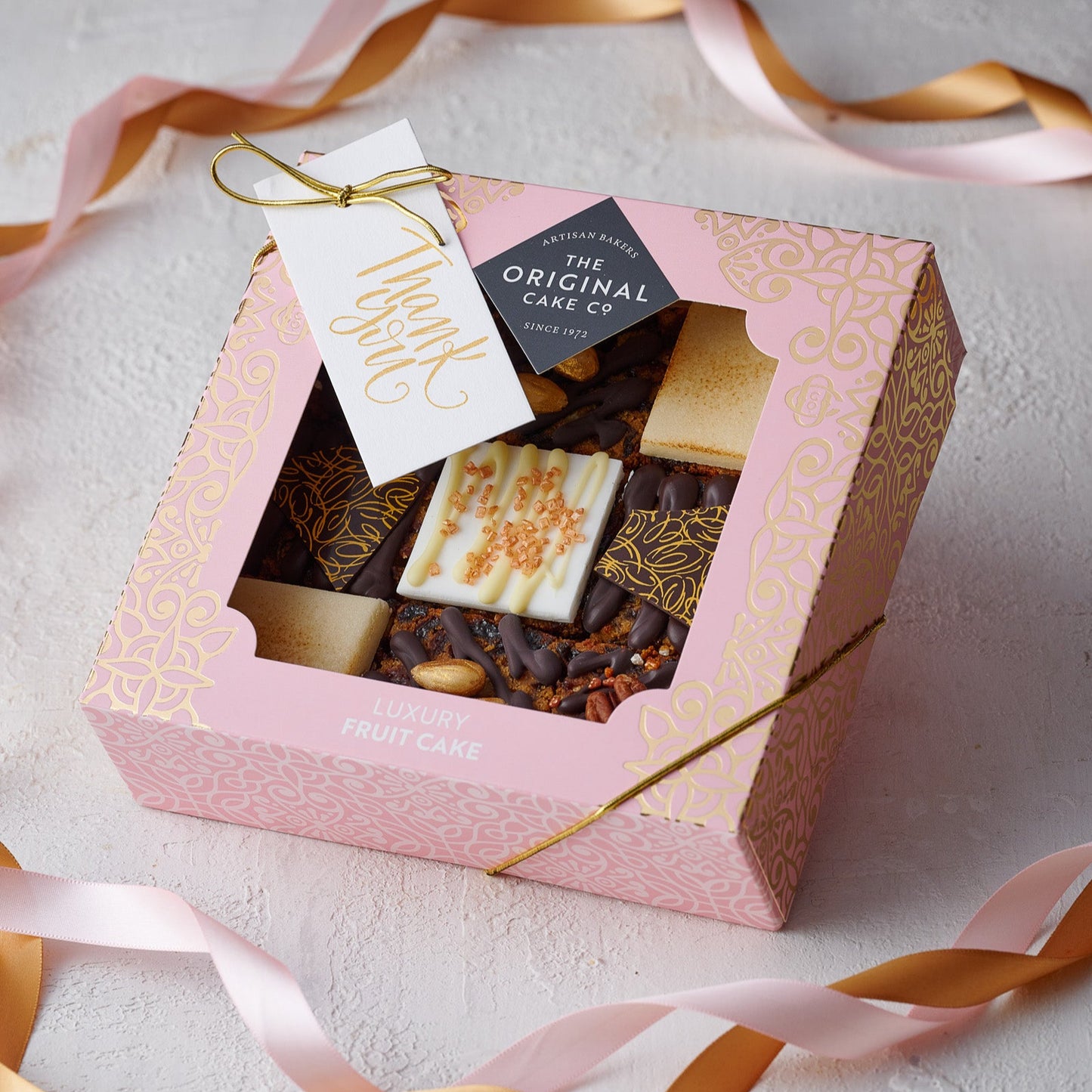 fruit cake thank you gift
