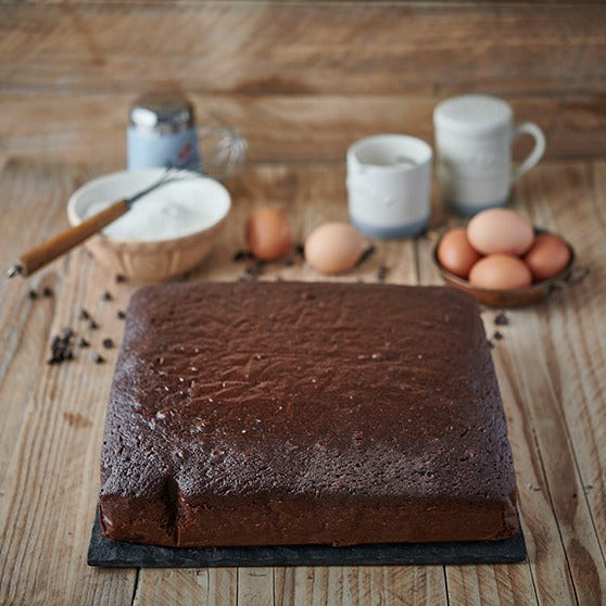 ready to decorate chocolate cake