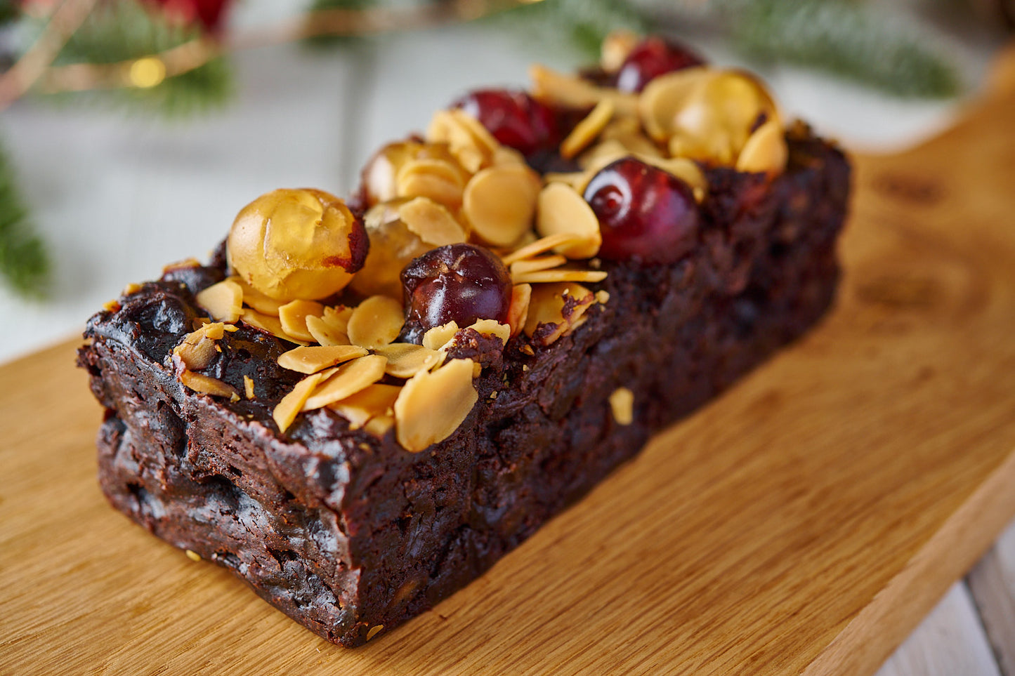 Festive Brandy, Fruit and Nut Cakes x8