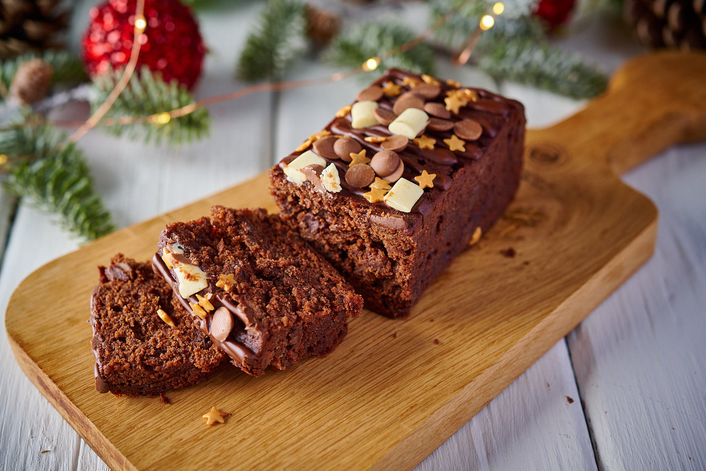 Festive Chocolate Truffle Cakes x8