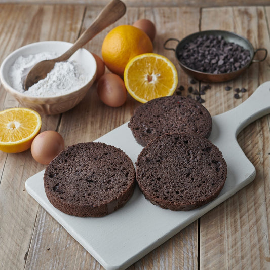 Chocolate Orange Cake Slices