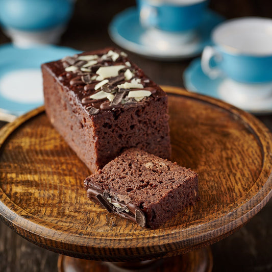 triple chocolate truffle cake