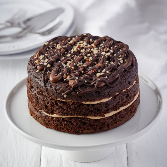 Belgian Chocolate and Hazelnut Gateaux- 6 inch