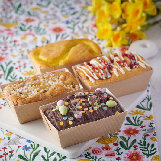 4 Piece Spring Loaf Cake Selection