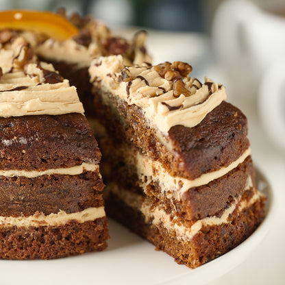 Carrot, Walnut & Orange Cake- 6 Inch