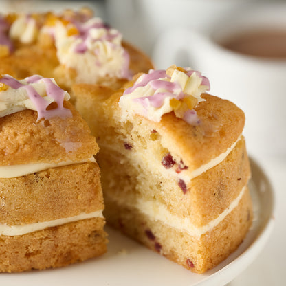 Wild Blueberry & Sicilian Lemon Cake- 6 Inch