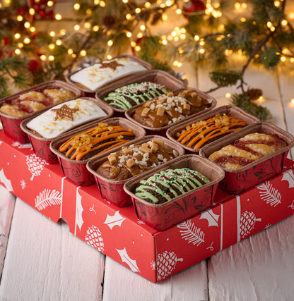 10 Piece Mini Loaf Cake Selection