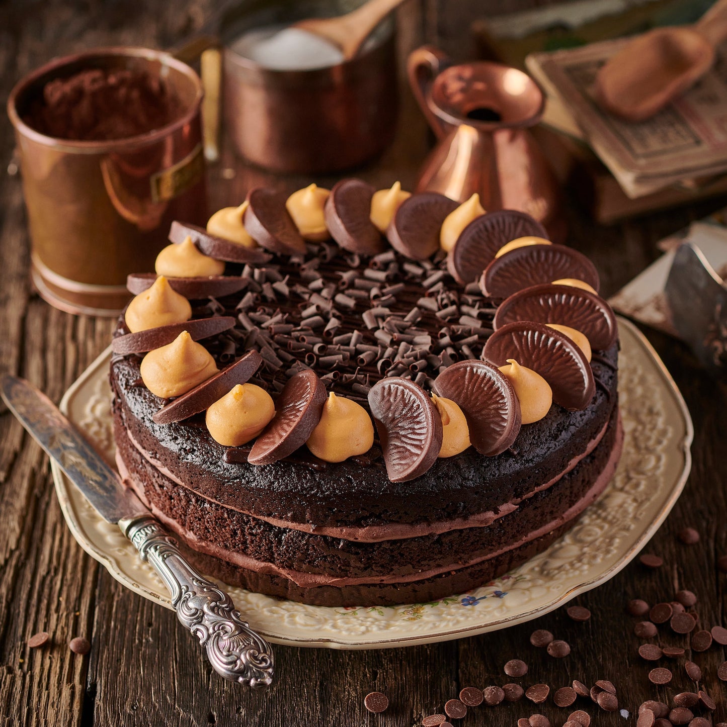 Chocolate Orange Cake (14 Portions)