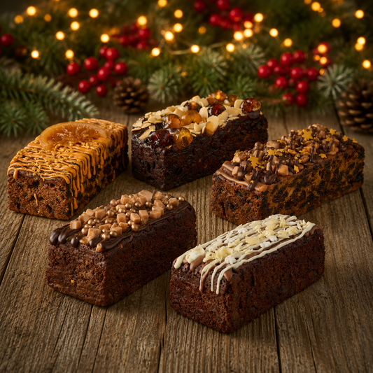 Festive Cake Selection- 5 Piece