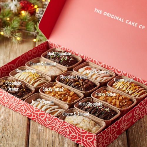 12 Piece Mini Loaf Cake Selection