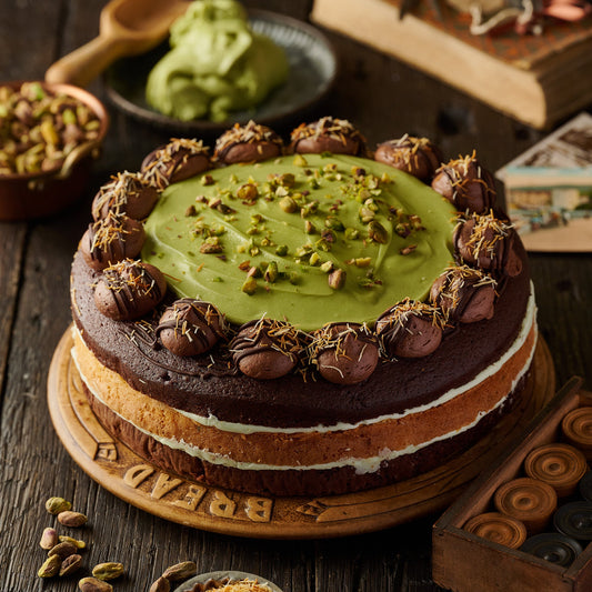 DUBAI CHOCOLATE CAKE 