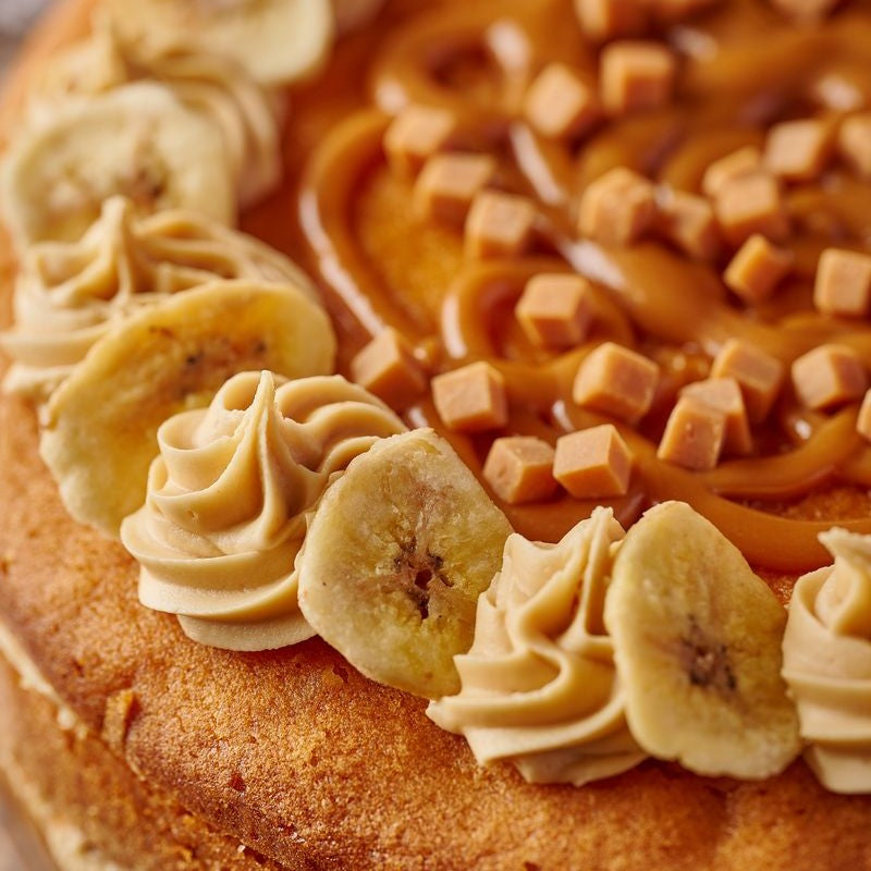 Banoffee & Caramel Cake- NGCI (14 Portions)
