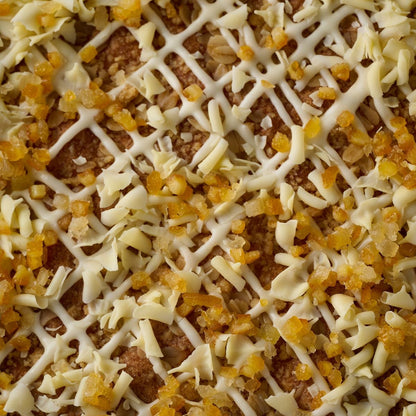 Orange, Apricot & White Chocolate Tart